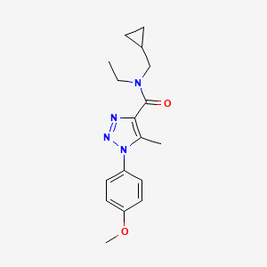 N-(cyclopropylmethyl)-N-ethyl-1-(4-methoxyphenyl)-5-methyltriazole-4-carboxamide