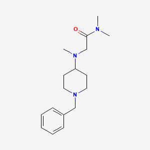 2-[(1-benzylpiperidin-4-yl)-methylamino]-N,N-dimethylacetamide