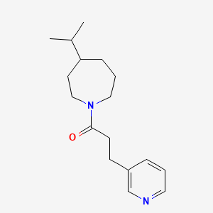 1-(4-Propan-2-ylazepan-1-yl)-3-pyridin-3-ylpropan-1-one