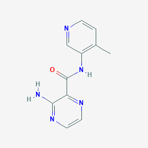 3-amino-N-(4-methylpyridin-3-yl)pyrazine-2-carboxamide