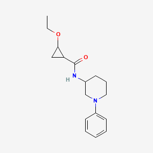 2-ethoxy-N-(1-phenylpiperidin-3-yl)cyclopropane-1-carboxamide