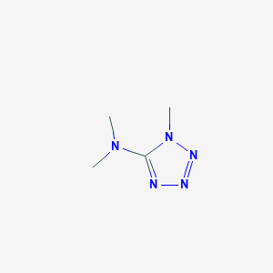 molecular formula C4H9N5 B071805 N,N,1-trimethyltetrazol-5-amine CAS No. 181648-98-6