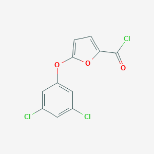 B071841 5-(3,5-Dichlorophenoxy)furan-2-carbonyl chloride CAS No. 175277-07-3