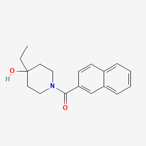 (4-Ethyl-4-hydroxypiperidin-1-yl)-naphthalen-2-ylmethanone