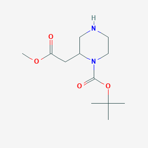 1-Boc-2-methoxycarbonylmethylpiperazine