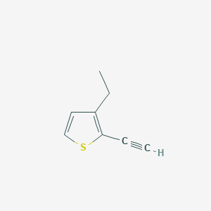B071884 Thiophene, 3-ethyl-2-ethynyl- CAS No. 173723-32-5