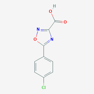 B071891 5-(4-chlorophenyl)-1,2,4-oxadiazole-3-carboxylic Acid CAS No. 187999-16-2