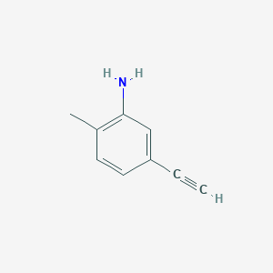 B071892 5-Ethynyl-2-methylaniline CAS No. 183322-53-4