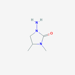 B071913 1-Amino-3,4-dimethylimidazolidin-2-one CAS No. 170500-50-2