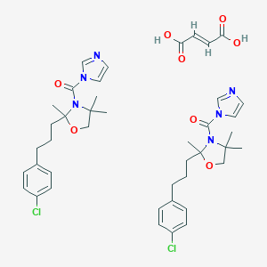 molecular formula C42H52Cl2N6O8 B071931 奥昔康唑富马酸盐 CAS No. 174212-12-5