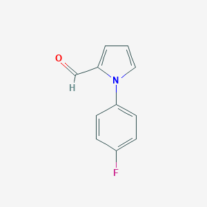 B071939 1-(4-fluorophenyl)-1H-pyrrole-2-carbaldehyde CAS No. 169036-71-9