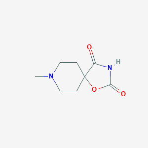 B071942 8-Methyl-1-oxa-3,8-diazaspiro[4.5]decane-2,4-dione CAS No. 168818-35-7