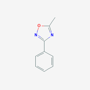 B071967 5-Methyl-3-phenyl-1,2,4-oxadiazole CAS No. 1198-98-7