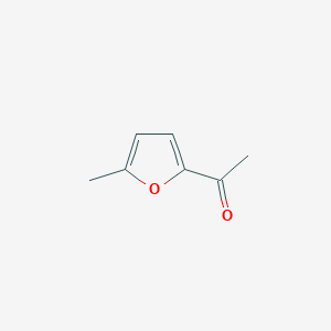 molecular formula C7H8O2 B071968 2-乙酰-5-甲基呋喃 CAS No. 1193-79-9