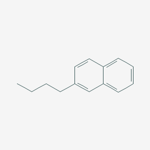 molecular formula C14H16 B071981 2-丁基萘 CAS No. 1134-62-9
