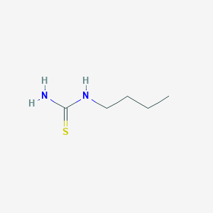molecular formula C5H12N2S B071987 1-丁基-2-硫脲 CAS No. 1516-32-1