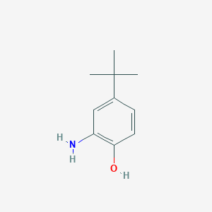 molecular formula C10H15NO B071990 2-氨基-4-叔丁基苯酚 CAS No. 1199-46-8