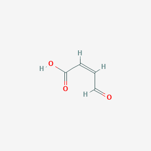 molecular formula C4H4O3 B071995 顺式-β-甲酰丙烯酸 CAS No. 1575-59-3