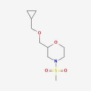 2-(Cyclopropylmethoxymethyl)-4-methylsulfonylmorpholine