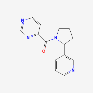 (2-Pyridin-3-ylpyrrolidin-1-yl)-pyrimidin-4-ylmethanone