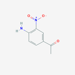 molecular formula C8H8N2O3 B072037 1-(4-氨基-3-硝基苯基)乙酮 CAS No. 1432-42-4