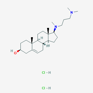 molecular formula C25H46Cl2N2O B072044 盐酸阿扎固醇 CAS No. 1249-84-9