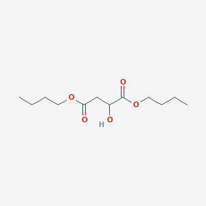 molecular formula C12H22O5 B072075 苹果酸二丁酯 CAS No. 1587-18-4