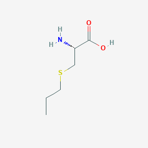 molecular formula C6H13NO2S B072082 L-Cysteine, S-propyl- CAS No. 1115-93-1