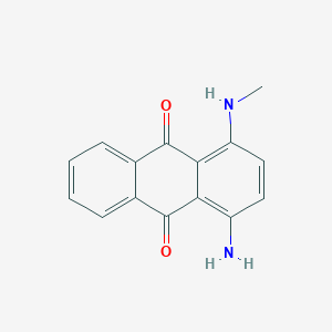 molecular formula C15H12N2O2 B072083 1-氨基-4-(甲基氨基)蒽-9,10-二酮 CAS No. 1220-94-6