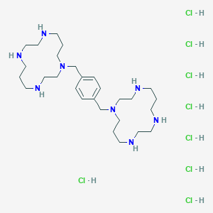 molecular formula C28H62Cl8N8 B000721 Plerixafor Octahydrochloride CAS No. 155148-31-5