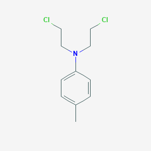 molecular formula C11H15Cl2N B072101 N,N-Bis(2-chloroethyl)-p-toluidine CAS No. 1204-68-8