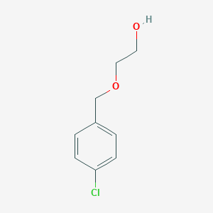 molecular formula C9H11ClO2 B072105 2-[(4-氯苯甲基)氧基]-1-乙醇 CAS No. 1200-15-3