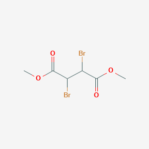 molecular formula C6H8Br2O4 B072107 2,3-二溴琥珀酸二甲酯 CAS No. 1186-98-7