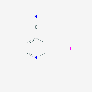 molecular formula C7H7IN2 B072108 4-Cyano-1-methylpyridinium iodide CAS No. 1194-04-3