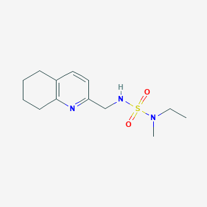 2-[[[Ethyl(methyl)sulfamoyl]amino]methyl]-5,6,7,8-tetrahydroquinoline