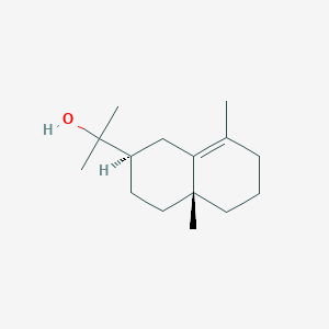 molecular formula C15H26O B072145 γ-蒈烯醇 CAS No. 1209-71-8