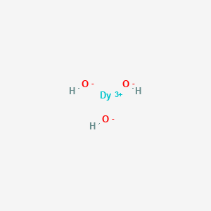molecular formula DyH3O3 B072153 氢氧化镝 CAS No. 1308-85-6