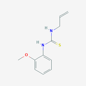B072156 Urea, 1-allyl-3-(o-methoxyphenyl)-2-thio- CAS No. 1207-94-9