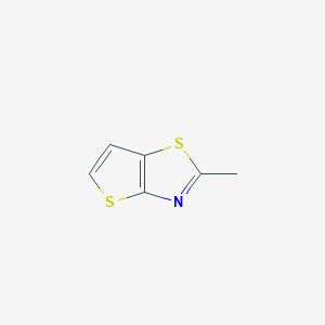 B072171 2-Methylthieno[2,3-d]thiazole CAS No. 61612-02-0