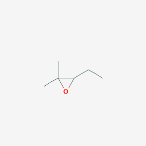 molecular formula C6H12O B072179 2,3-环氧-2-甲基戊烷 CAS No. 1192-22-9