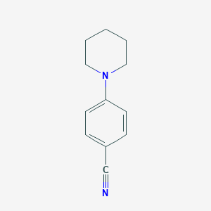 molecular formula C12H14N2 B072181 4-哌啶-1-基苯甲腈 CAS No. 1204-85-9