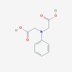 molecular formula C10H11NO4 B072201 N-苯基亚氨基二乙酸 CAS No. 1137-73-1
