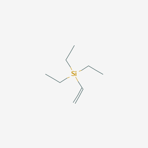 molecular formula C8H18Si B072259 三乙基乙烯基硅烷 CAS No. 1112-54-5