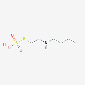 1-(2-Sulfosulfanylethylamino)butane