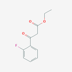molecular formula C11H11FO3 B072268 3-(2-氟苯基)-3-氧代丙酸乙酯 CAS No. 1479-24-9