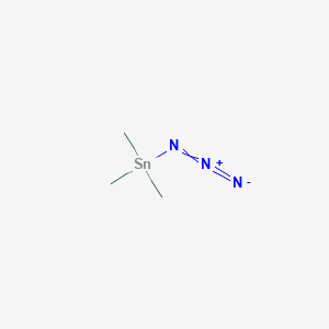 molecular formula C3H9N3Sn B072298 叠氮三甲基锡(IV) CAS No. 1118-03-2