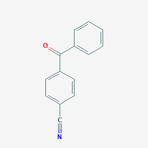 molecular formula C14H9NO B072303 4-苯甲酰基苯甲腈 CAS No. 1503-49-7