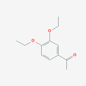 molecular formula C12H16O3 B072310 1-(3,4-Diethoxyphenyl)ethanone CAS No. 1137-71-9