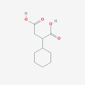 molecular formula C10H16O4 B072329 Cyclohexylsuccinic acid CAS No. 1489-63-0