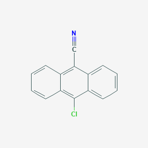 molecular formula C15H8ClN B072341 10-氯蒽-9-腈 CAS No. 1213-82-7